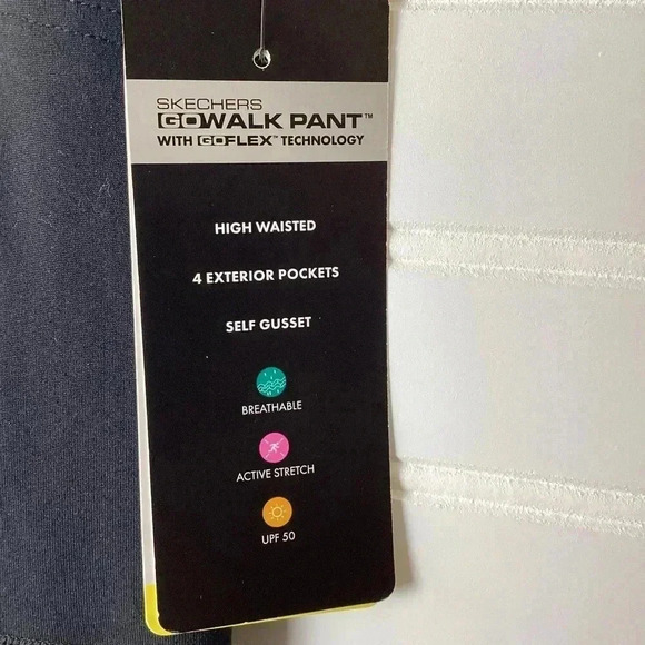 Skechers NWT GoWalk Blac High Waisted Pants Size Small - Picture 4 of 8